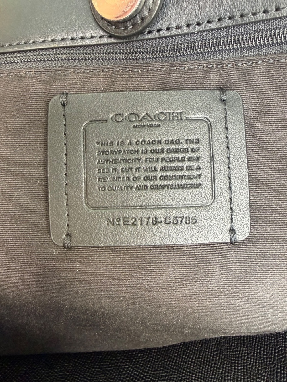 Coach City Tote in Signature Canvas with Vintage Rose Floral Print - Picture 9 of 13
